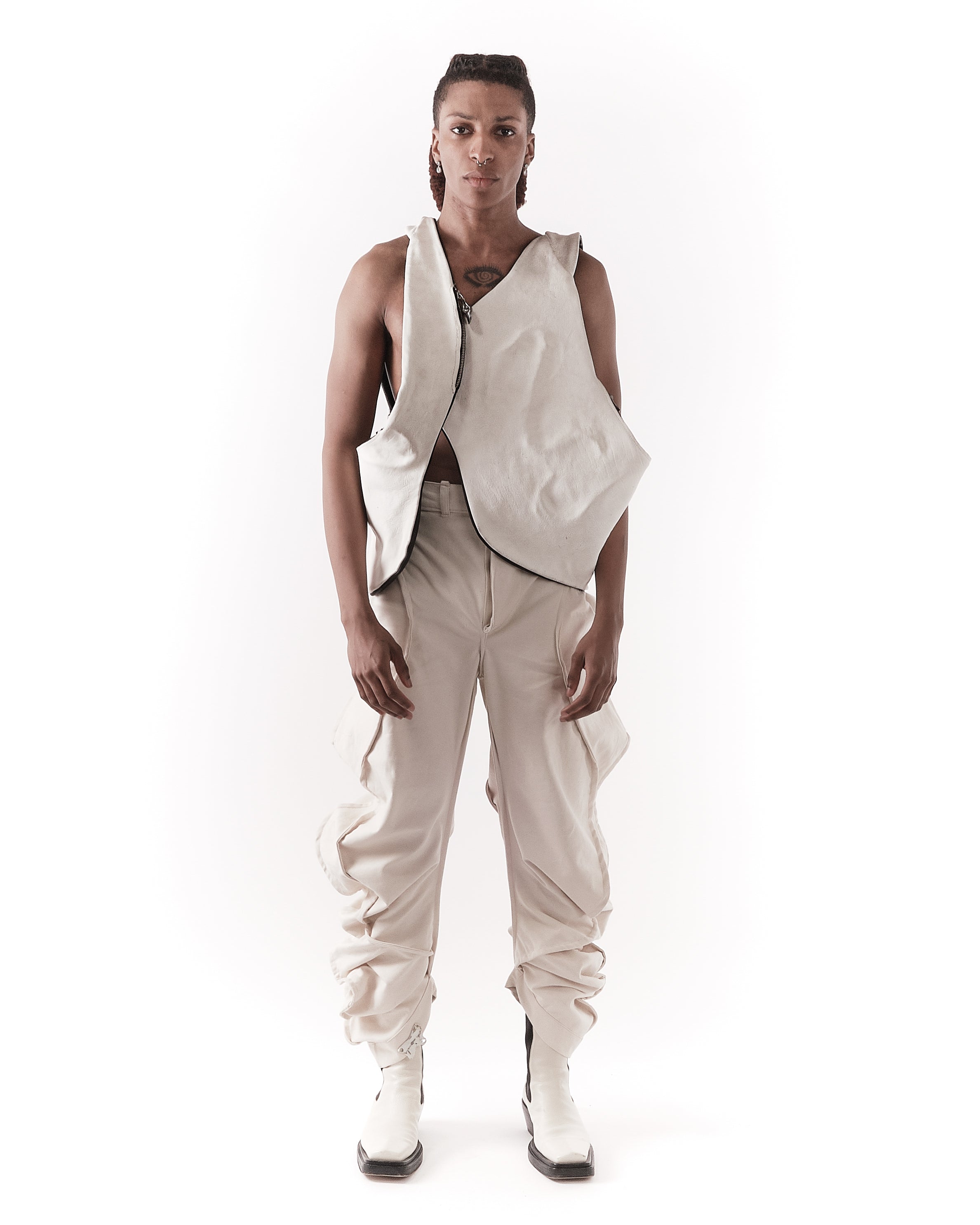 BLACK & WHITE REVERSIBLE ESTUARY VEST