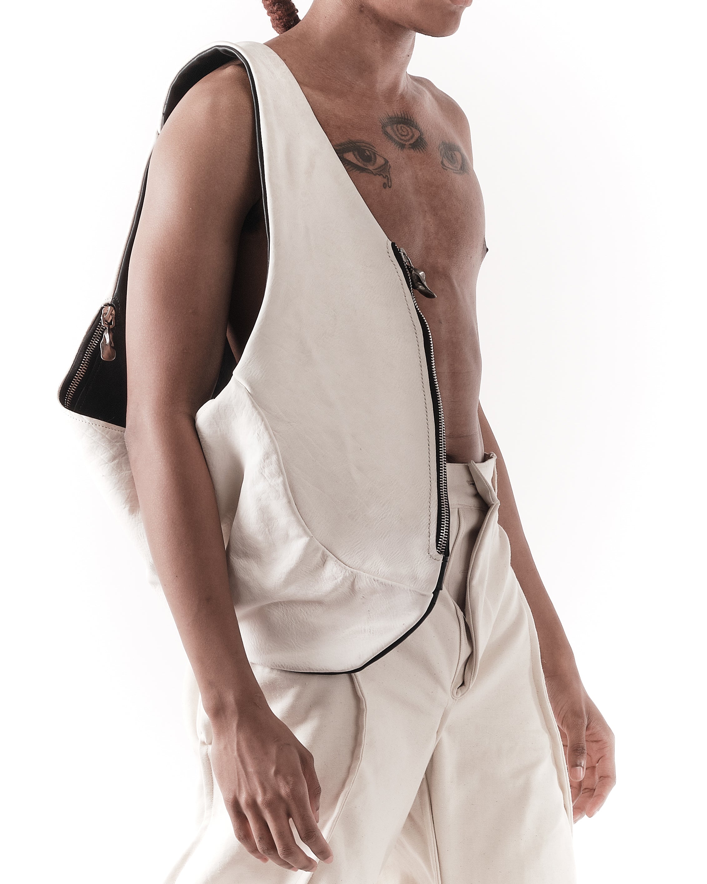 BLACK & WHITE REVERSIBLE ESTUARY BAG