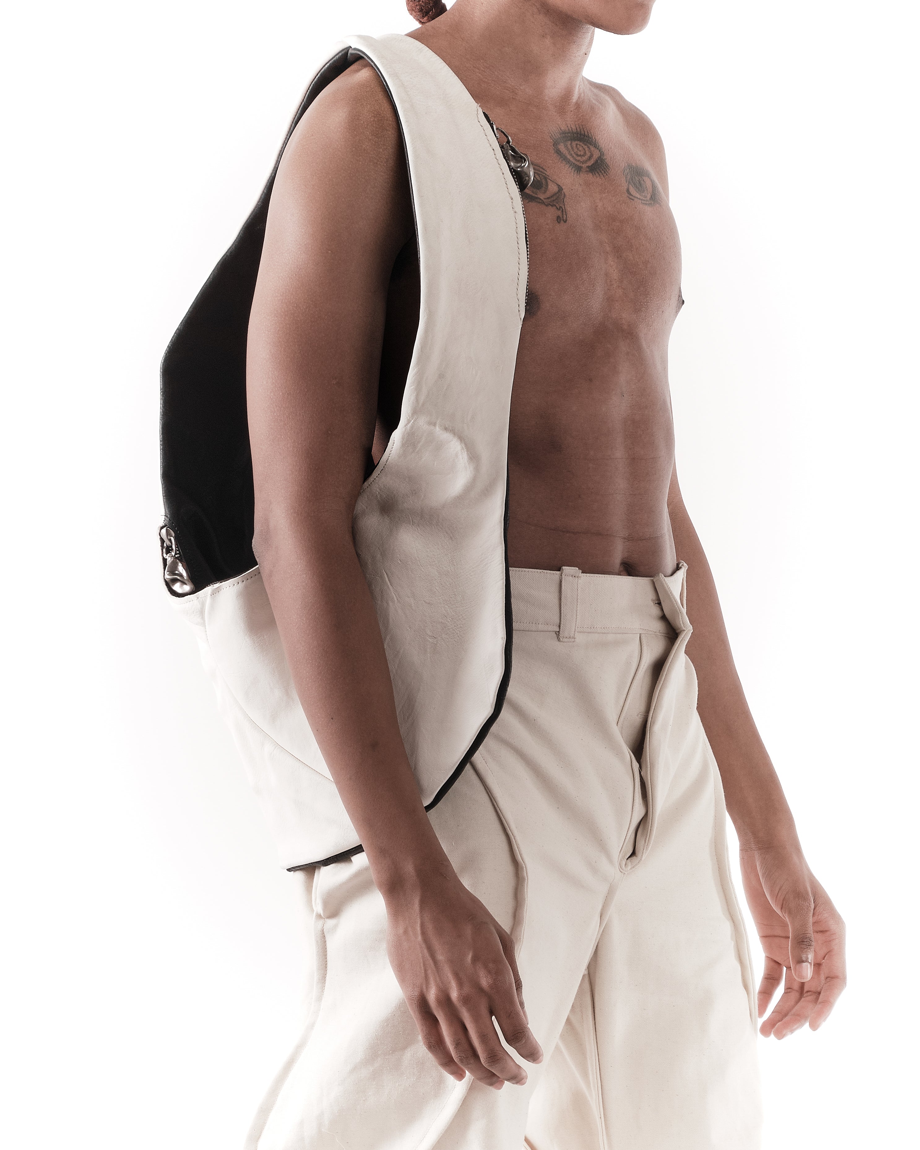 BLACK & WHITE REVERSIBLE ESTUARY BAG