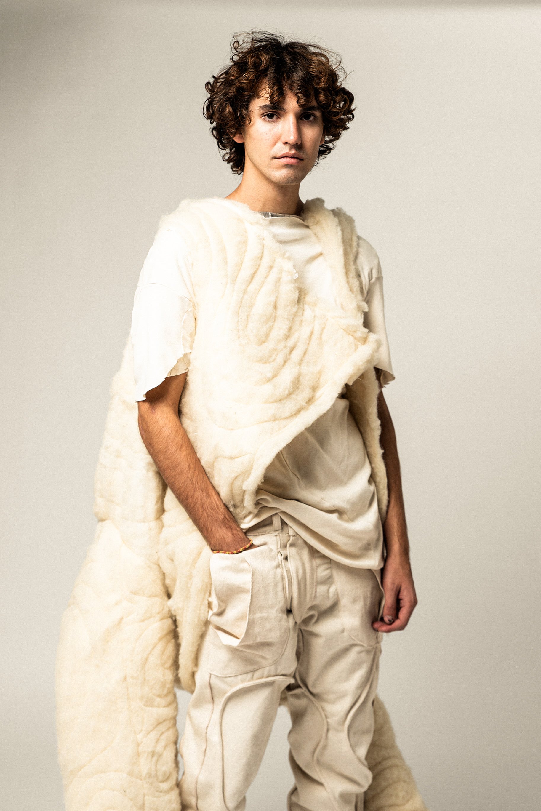 REVERSIBLE ORGANIC QUILTED PUFFER JACKET