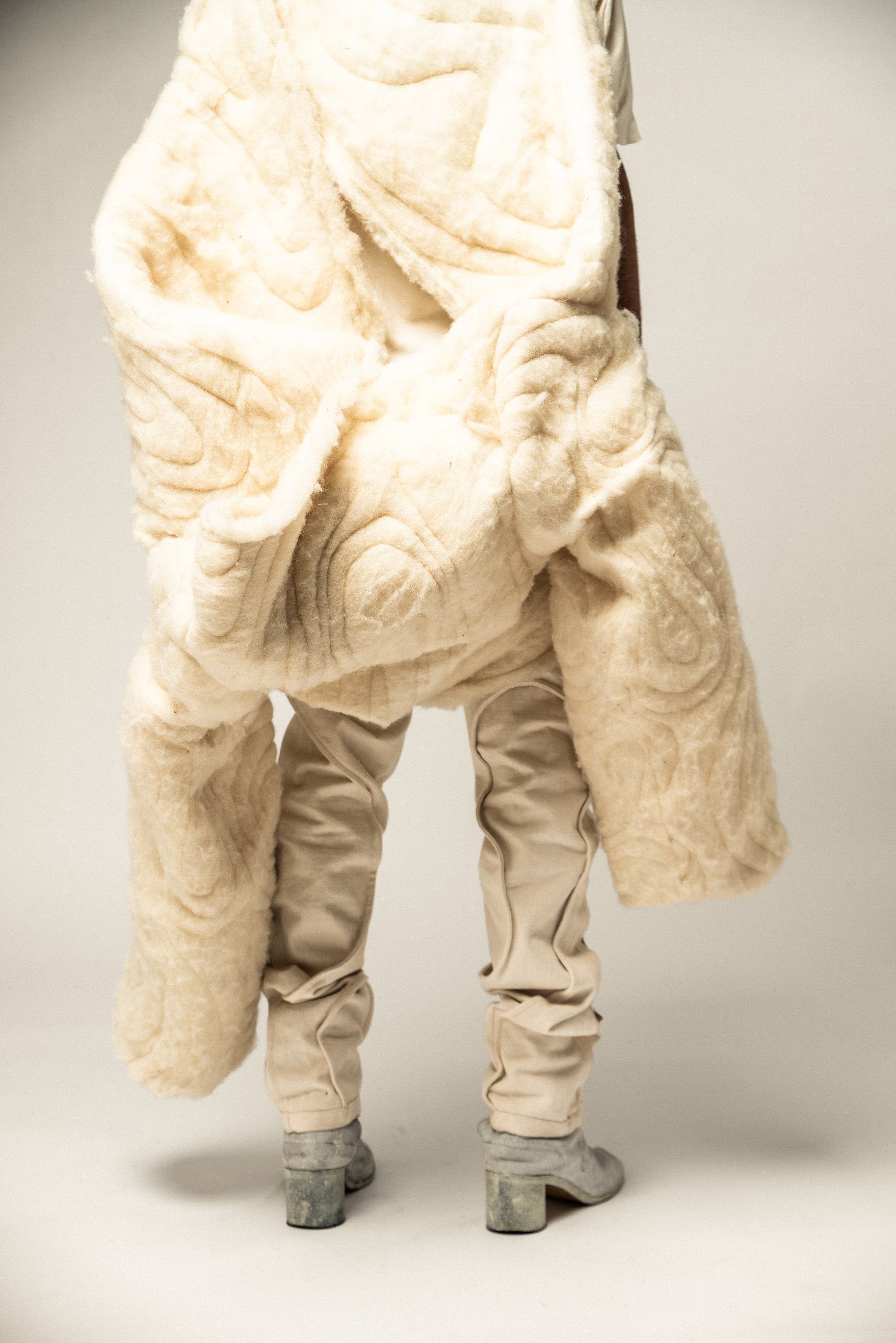 REVERSIBLE ORGANIC QUILTED PUFFER JACKET