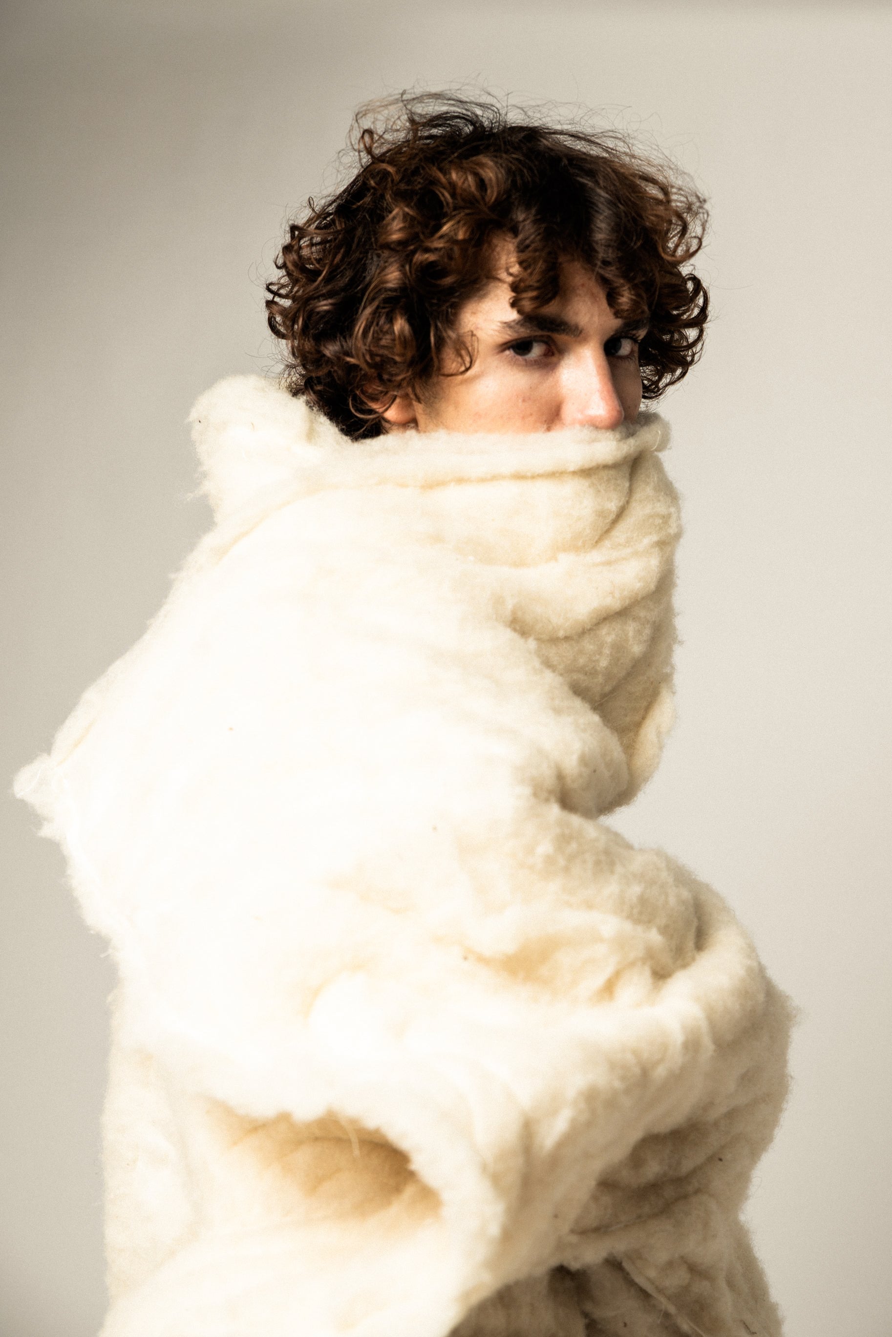 REVERSIBLE ORGANIC QUILTED PUFFER JACKET