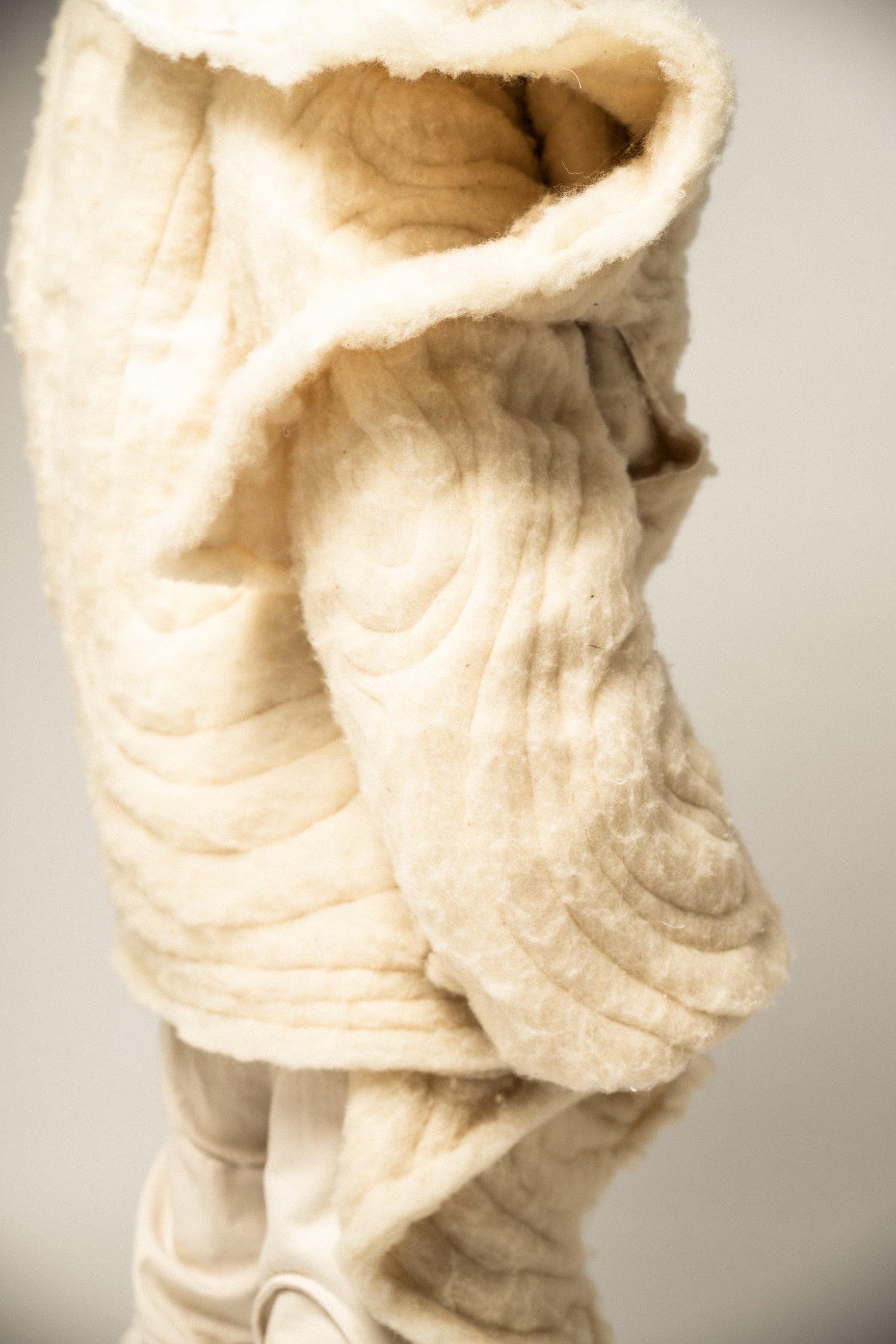 REVERSIBLE ORGANIC QUILTED PUFFER JACKET