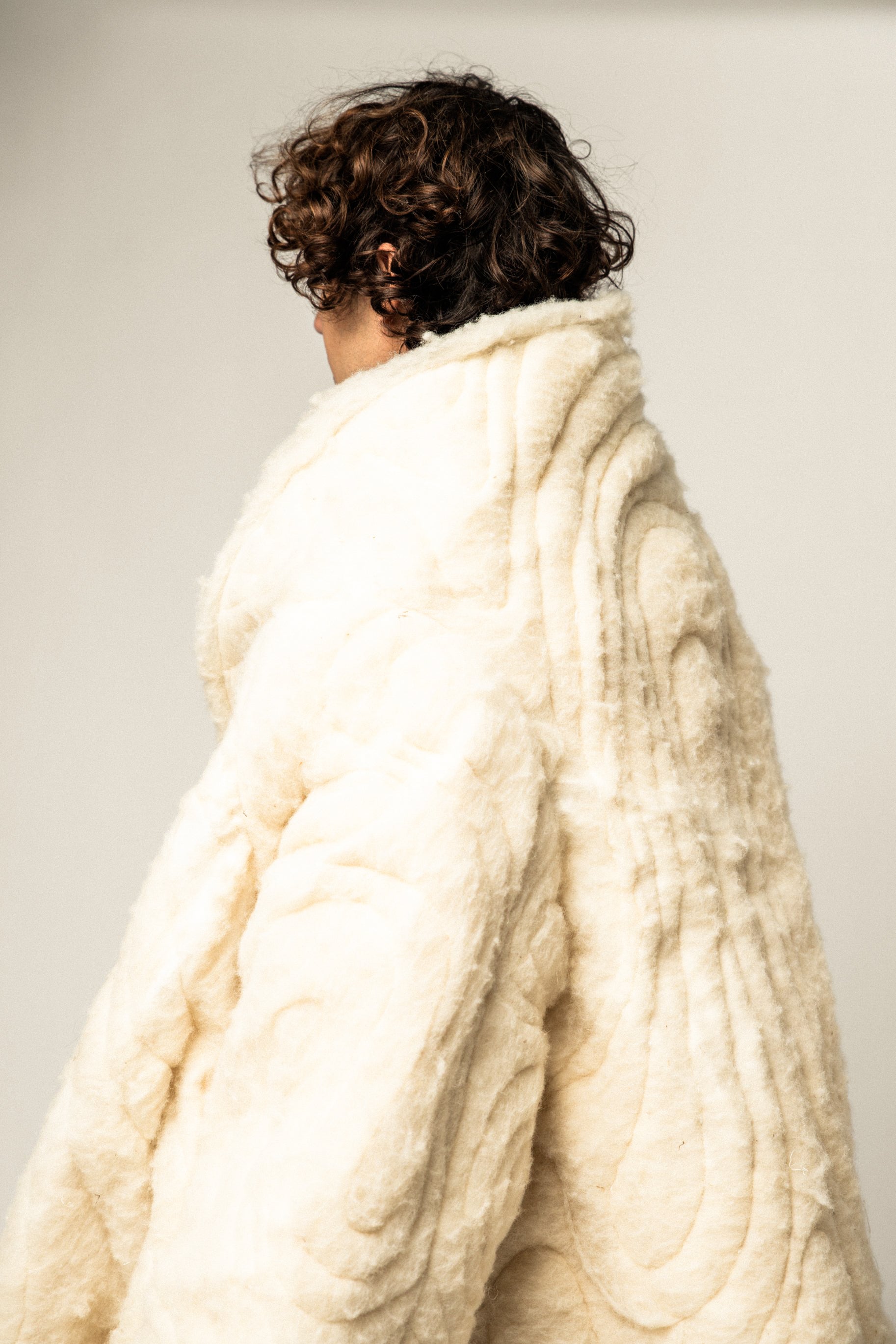 REVERSIBLE ORGANIC QUILTED PUFFER JACKET