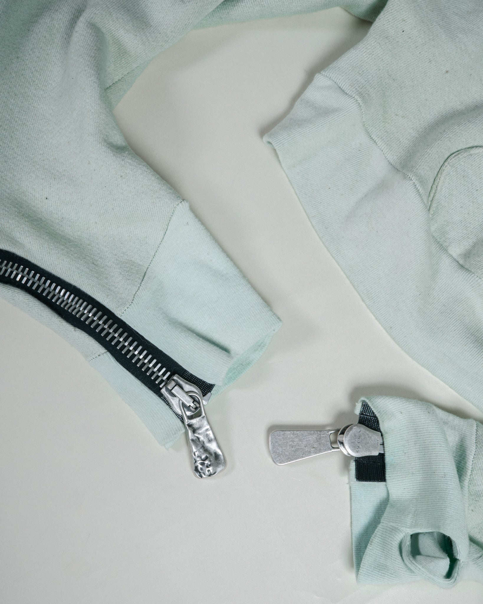 SAMPLE COPPER OXIDE DIP DYED METAMORPHIC BUBBLE HOODIE