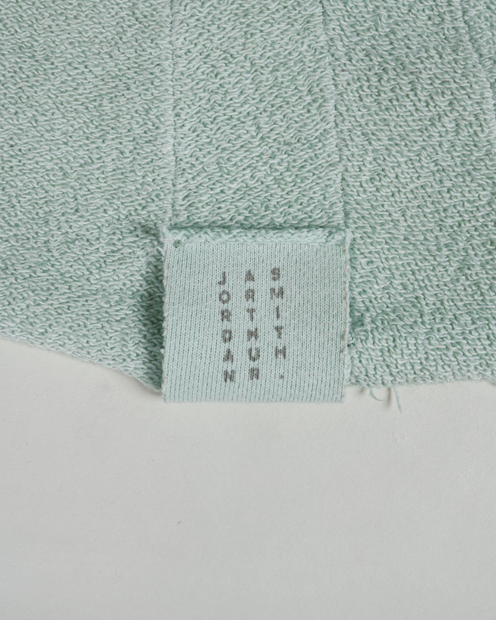 SAMPLE COPPER OXIDE DIP DYED  REVERSIBLE POST HUMAN SWEATER