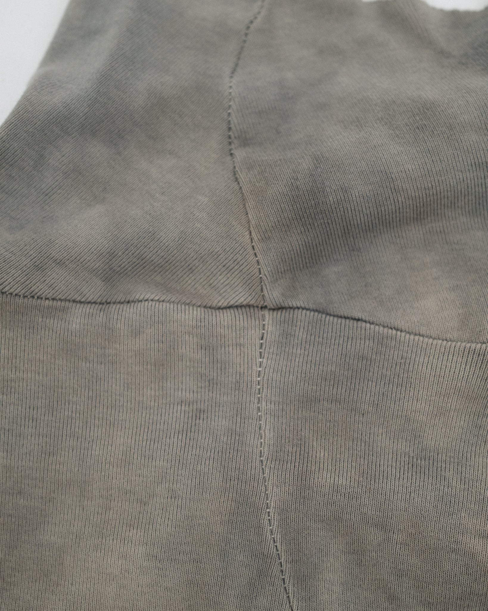 JORDAN ARTHUR SMITH GREY DIP DYED REVERSIBLE TURTLENECK