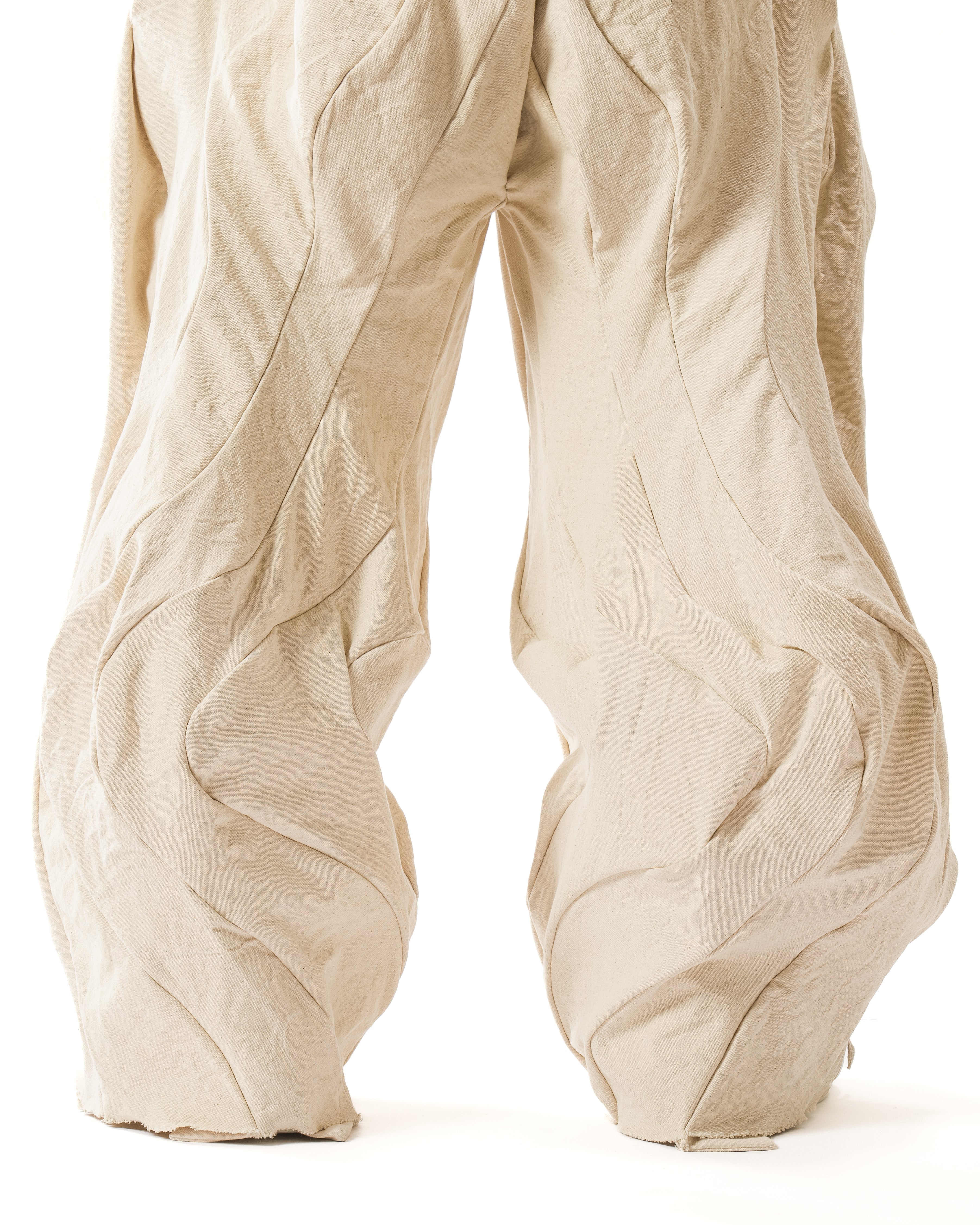 SAMPLE UNDYED REVERSIBLE POST HUMAN PANTS