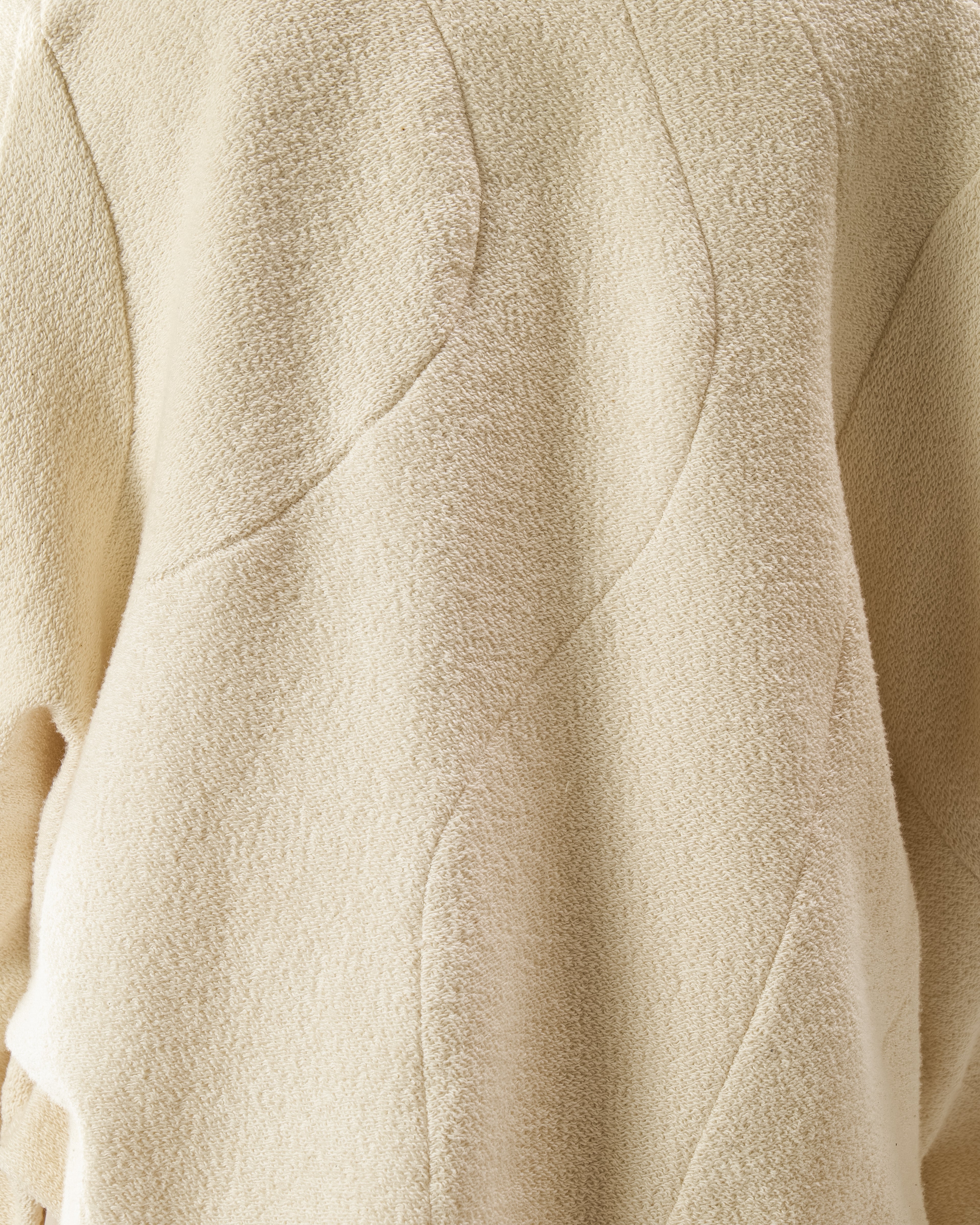 UNDYED REVERSIBLE POST HUMAN SWEATER