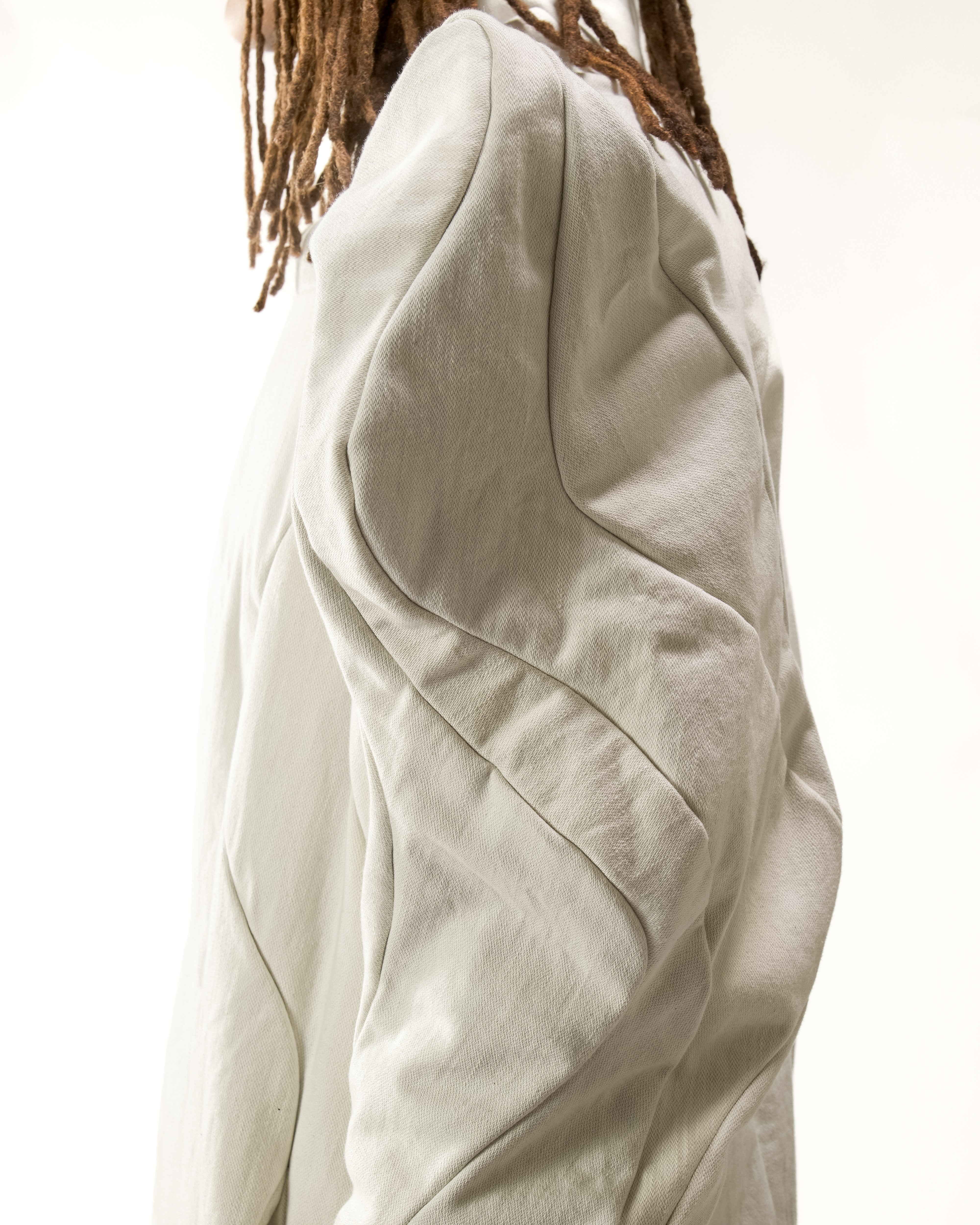 WAXED REVERSIBLE POST HUMAN COAT