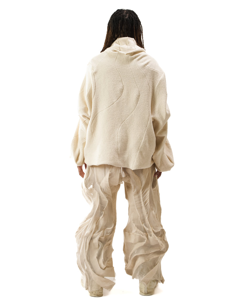 UNDYED REVERSIBLE POST HUMAN SWEATER