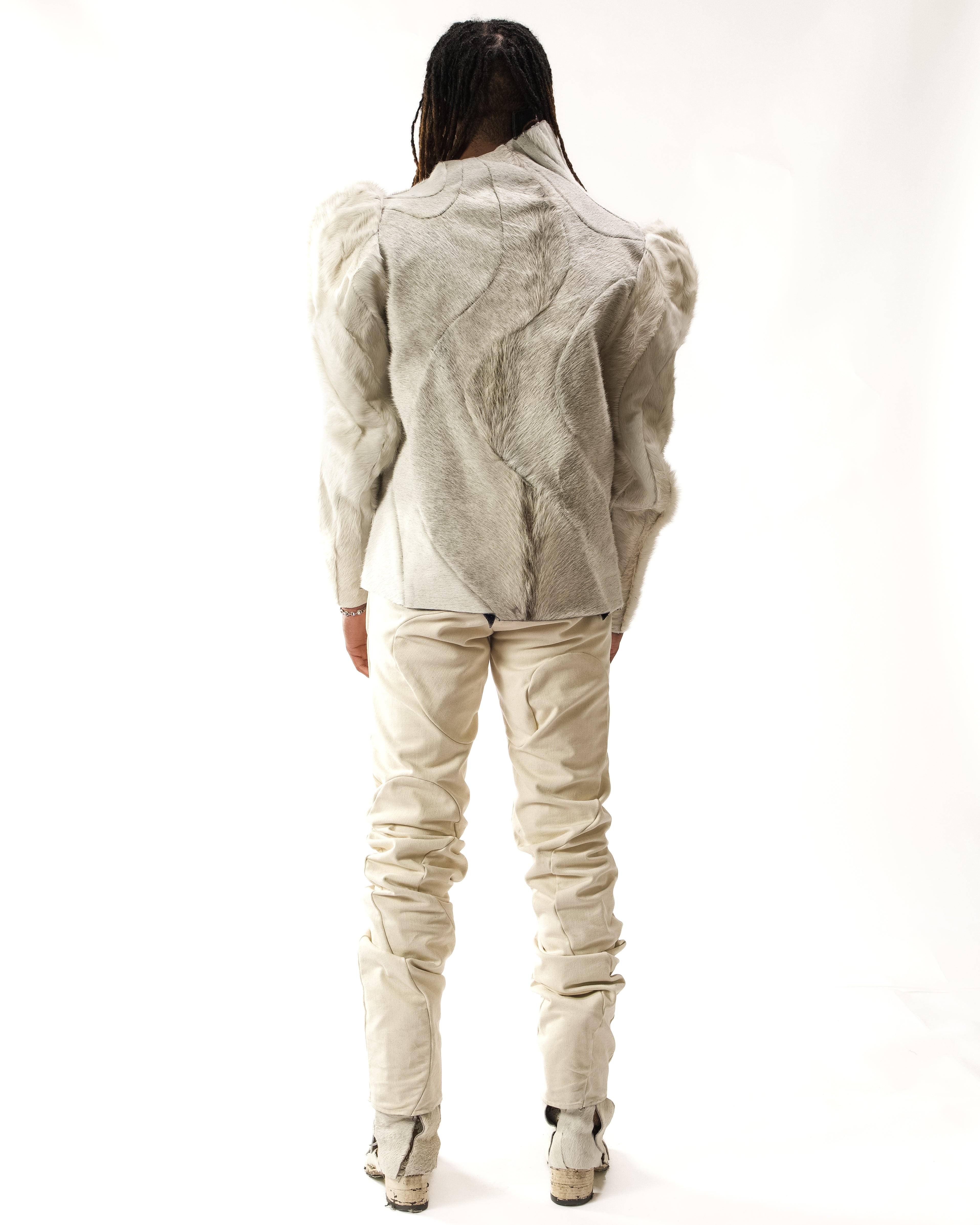 REVERSIBLE CARAPACE LEATHER JACKET