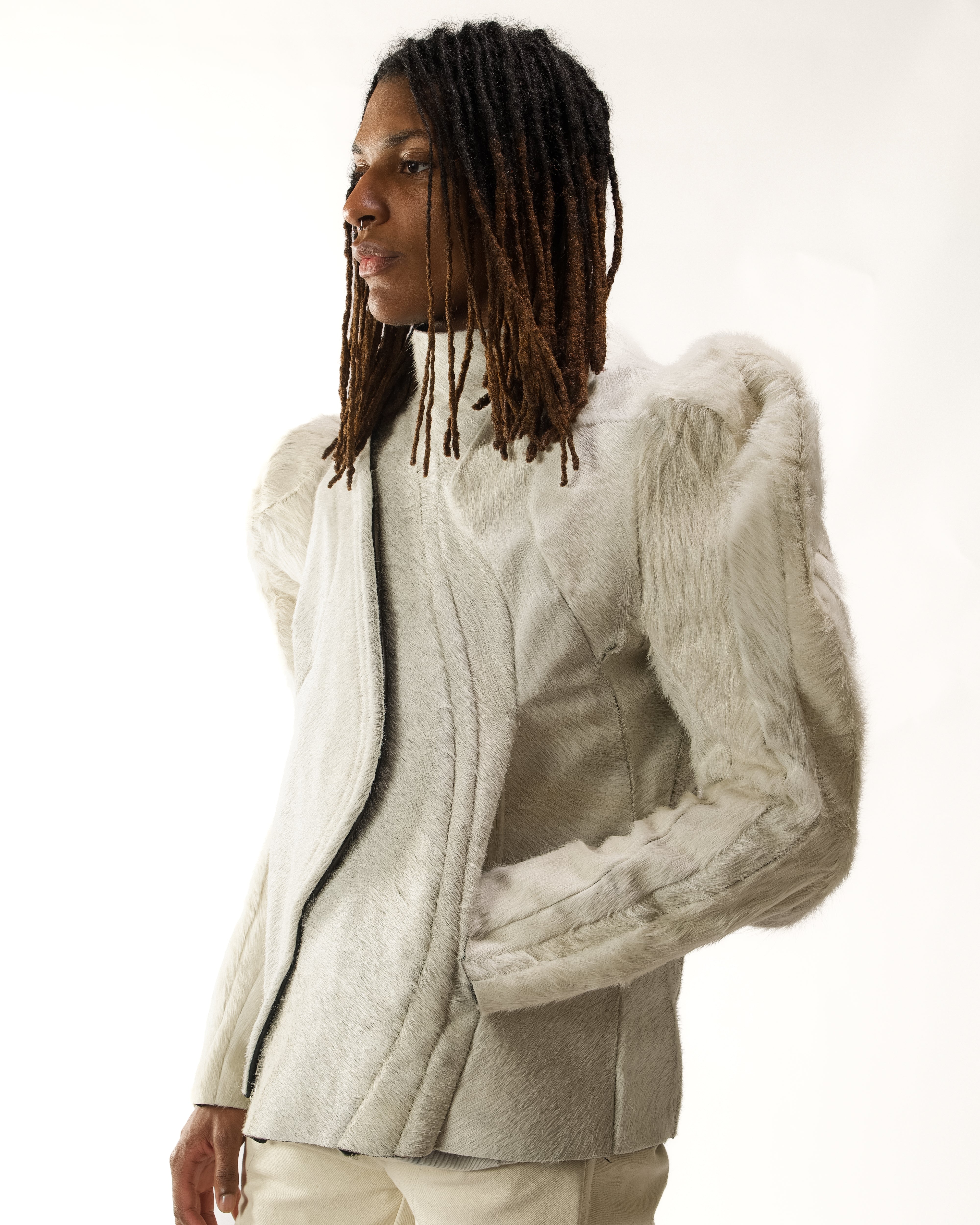 REVERSIBLE CARAPACE LEATHER JACKET