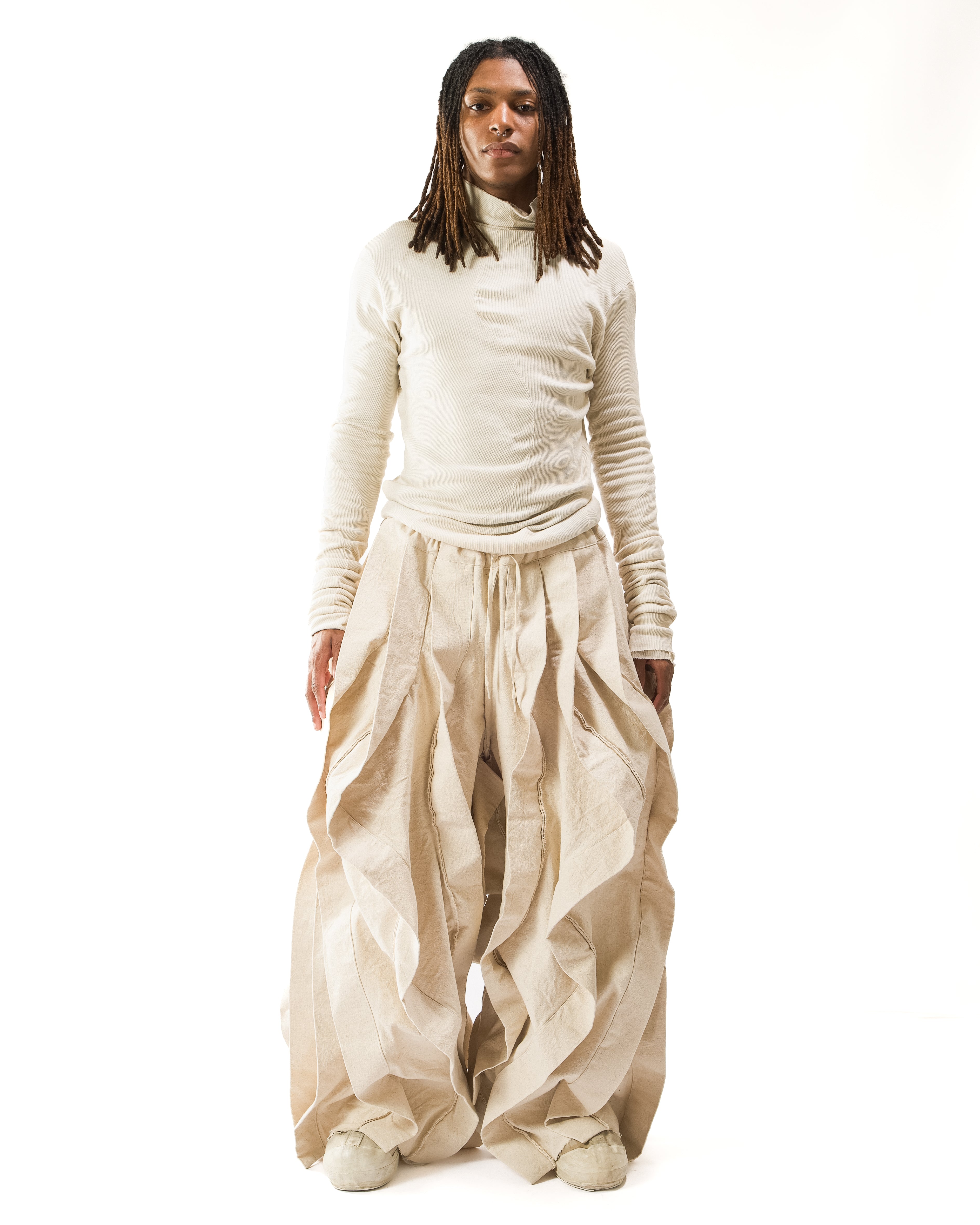 SAMPLE UNDYED REVERSIBLE POST HUMAN PANTS