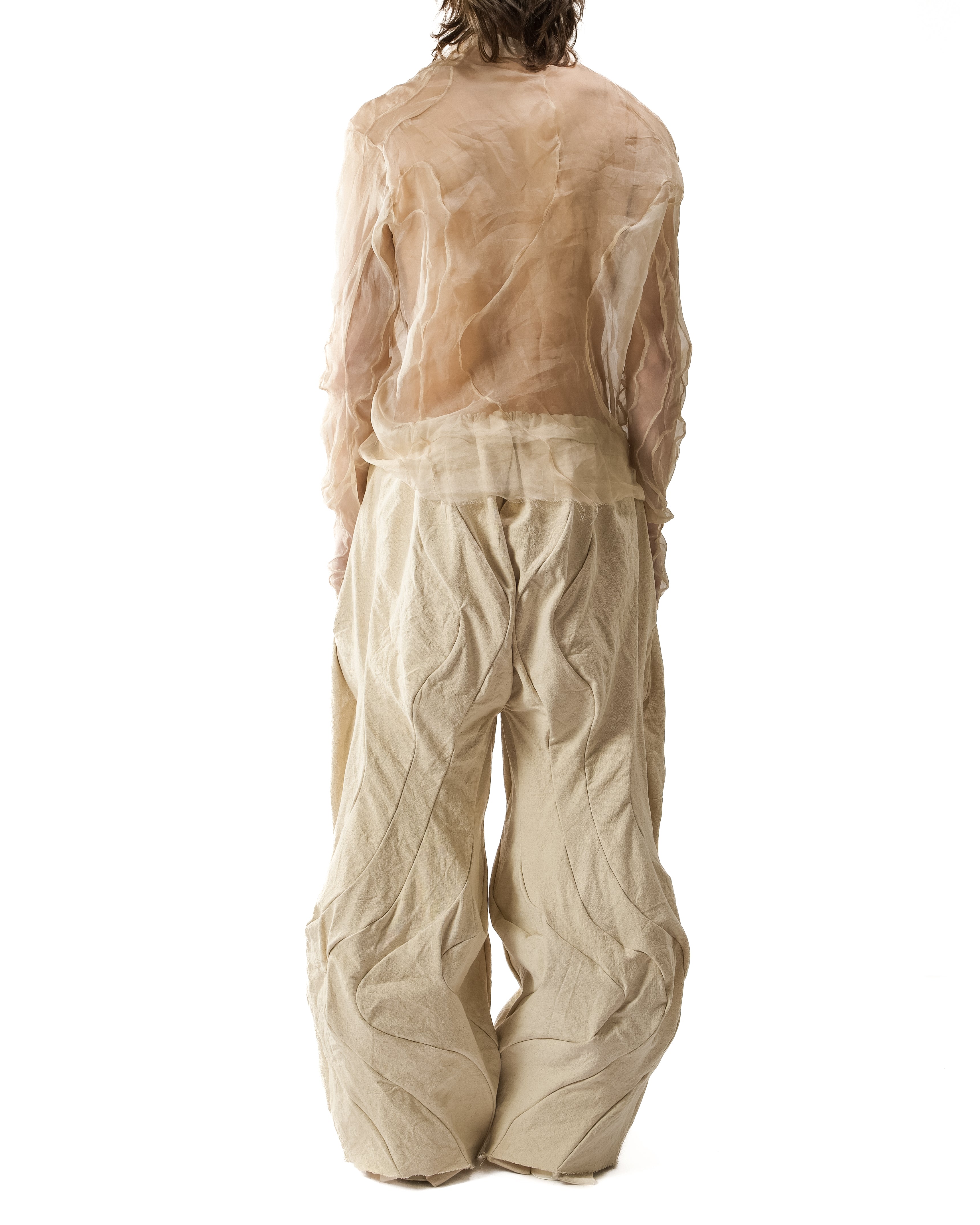 UNDYED REVERSIBLE VENA GLOVE TOP