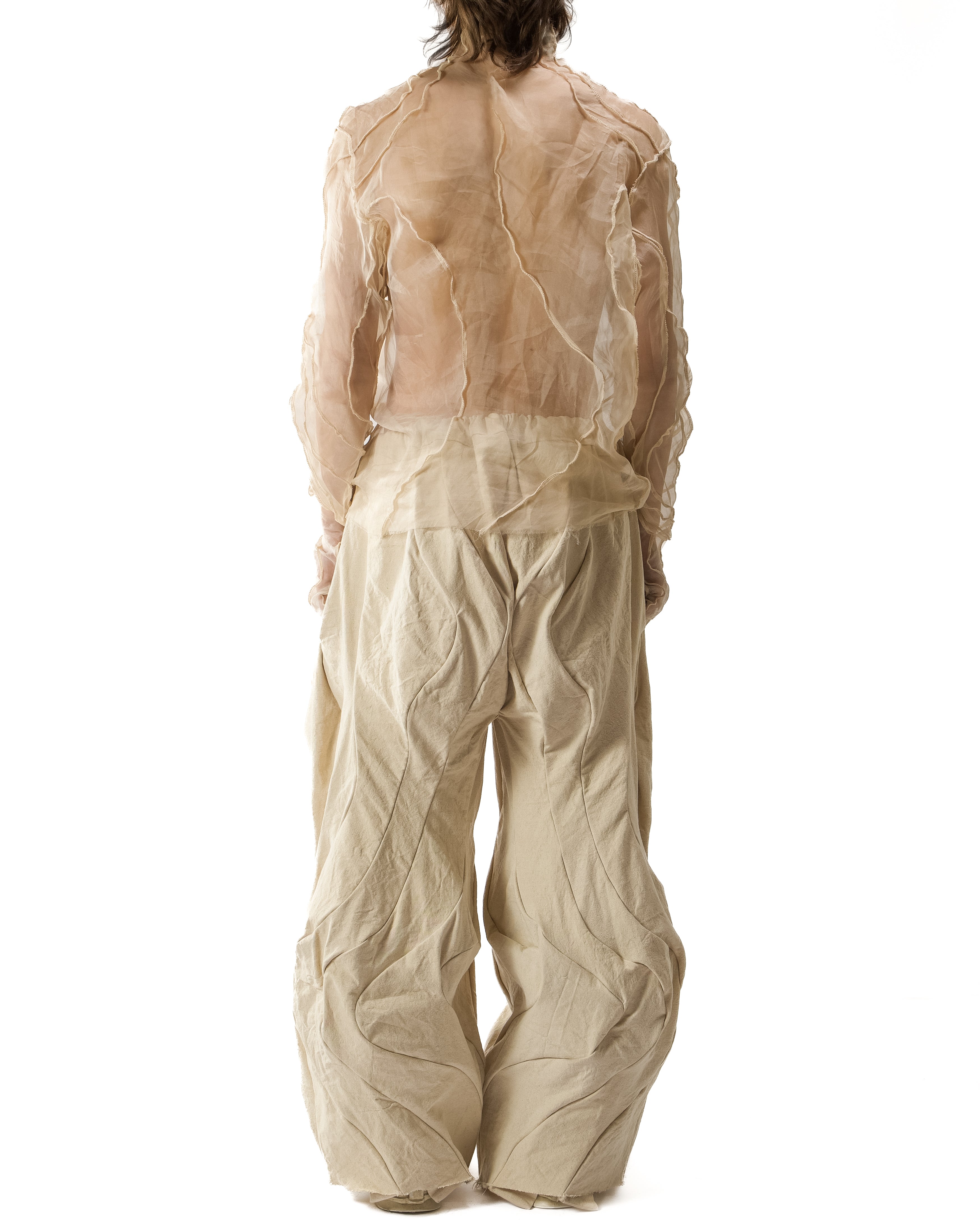 UNDYED REVERSIBLE VENA GLOVE TOP