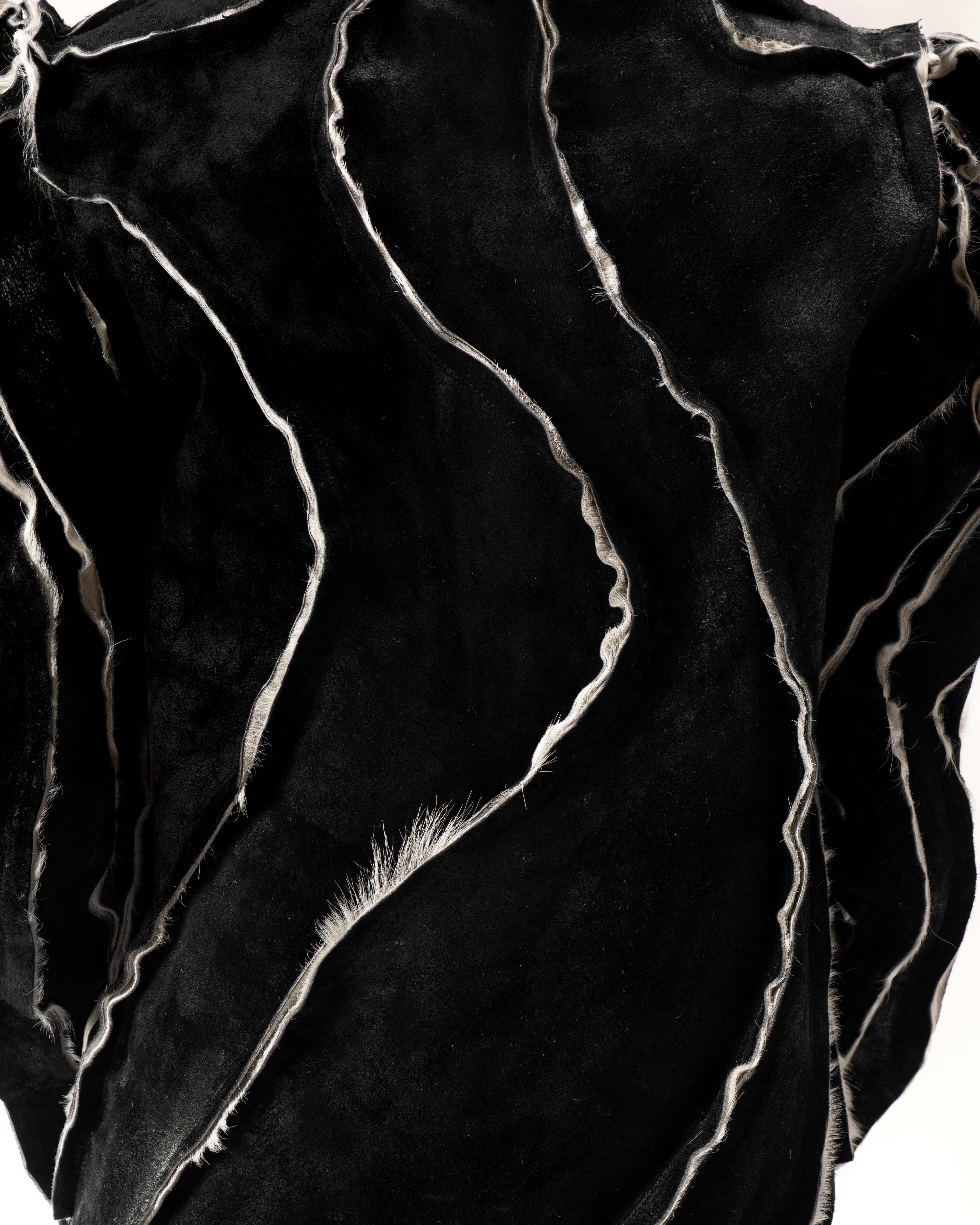 REVERSIBLE CARAPACE LEATHER JACKET