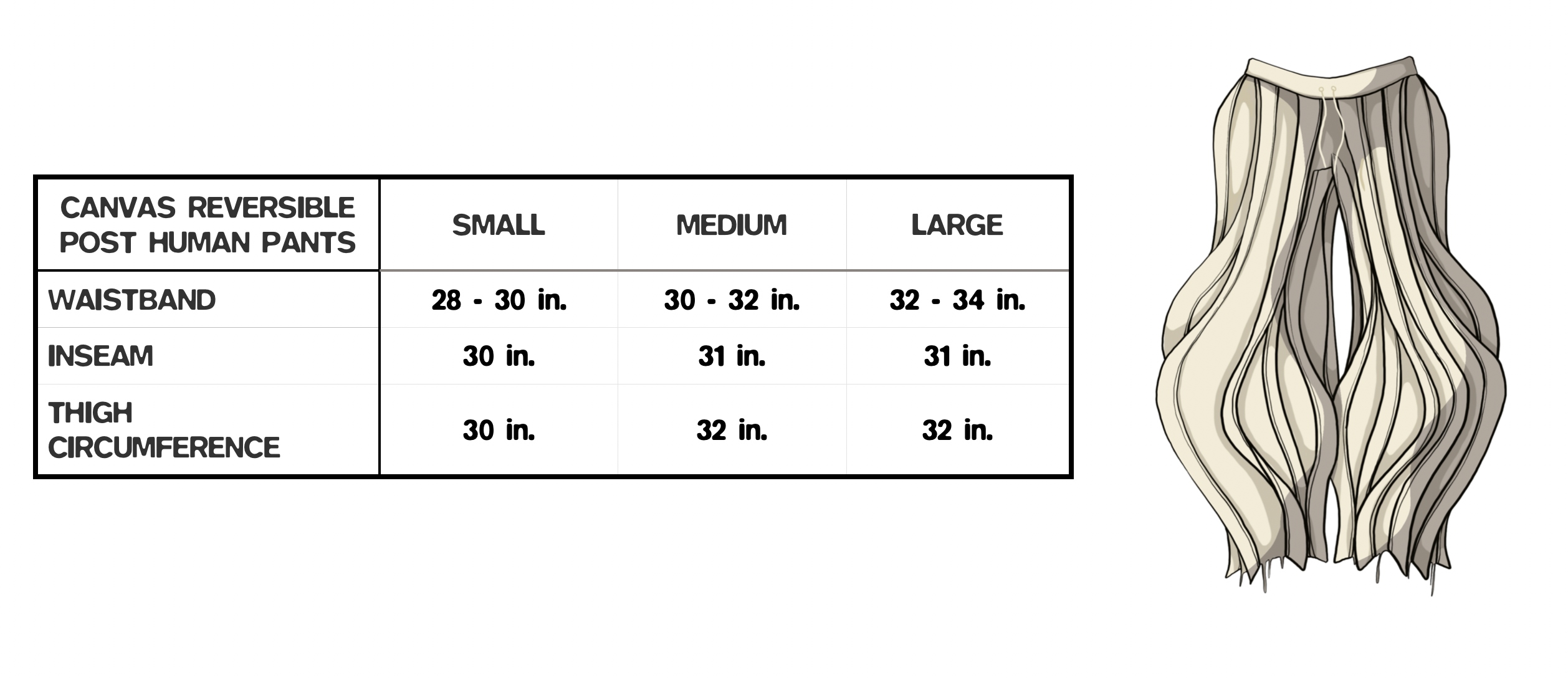 BLACK WAXED REVERSIBLE POST HUMAN PANTS